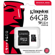 CARD 64GB Kingston Industrial microHC 100MB/s +Adapter