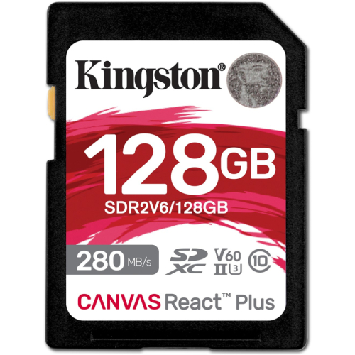 CARD Card 128GB Kingston XC React+ 280R/100W Reader retail retail