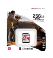 Kingston 256GB React Plus 280/150/MB/s U3 V60 SD Card