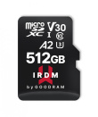 GOODRAM Memory card microSD IRDM 512GB UHS-I U3 A2 + adapter