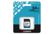 Kingston Technology Canvas Go! Plus 64GB SDXC Canvas Go Plus Gen4 200MB/s C10 UHS-I U3 V30