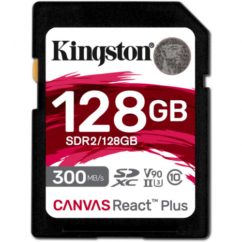 CARD 128GB Kingston Canvas React Plus XC 300MB/s