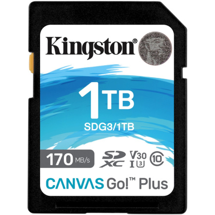 CARD Card 1TB Kingston XC Canvas Go Plus C10 retail