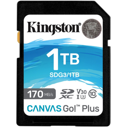 CARD Card 1TB Kingston XC Canvas Go Plus C10 retail