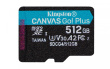Kingston microSD 64GB CanvasGo! Plus 200MB/s A2 U3 V30 + adapter