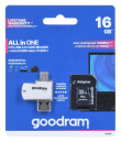 Goodram M1A4-0160R12 memory card 16 GB MicroSDHC Class 10 UHS-I