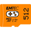 CARD Emtec m512GB UHS I U3 V30 A2 Gaming Orange