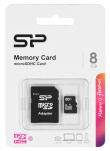 Silicon Power SP008GBSTH010V10SP memory card 8 GB MicroSDHC Class 10