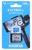 Kioxia EXCERIA G2 128 GB MicroSDHC UHS-III Class 10