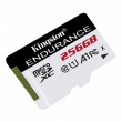 Kingston microSD card 256GB Endurance 95/45MB/s C10 A1 UHS-I
