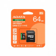 Adata microSD Speed Plus card 64GB UHS1 U3 V30 A2 160/140 MB/s