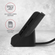 Axagon CRE-SM2 smart card reader Indoor USB USB 2.0 Black