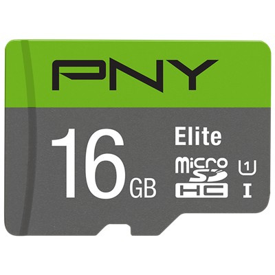 CARD 16GB PNY Elite MicroHC 85MB/s +Adapter