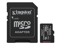 KINGSTON 256GB microSDXC Canvas Select Plus Gen3 150MB/s A1 Card + Adapter