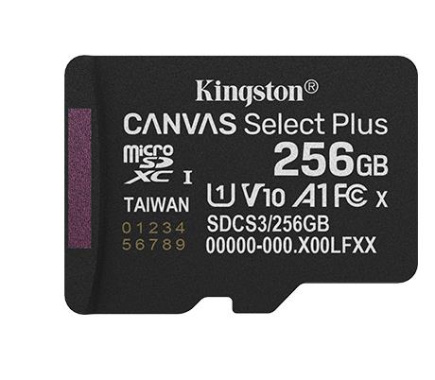 MEMORY MICRO SDXC 256GB UHS-I/SDCS3/256GBSP KINGSTON