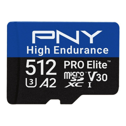 PNY Memory card microSD High Endurance 512G P-SDU512V32100PHE-GE