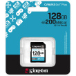 CARD KINGSTON 128GB XC Canvas Go Plus Gen4 200MB/s C10 UHS-I U3 V30