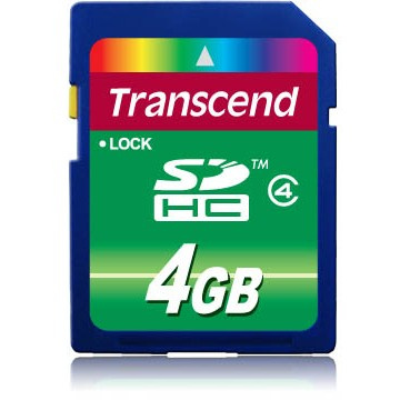 CARD 4GB Transcend SDHC 85MB/s