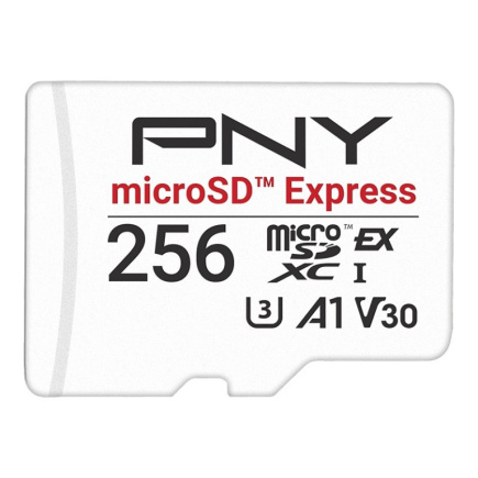 PNY Memory card microSD Express 256GB P-SDU256P31880EXP-GE