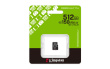 Kingston Technology 512GB micSDXC Canvas Select Plus Gen3 150R A1 Single Pack w/o ADP