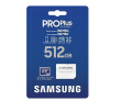 Samsung Memory card microSD PRO+ MD-MD512SA/EU + adapter