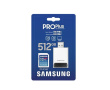 Samsung Memory card SD PRO Plus MB-SD512SB/WW 512GB + reader