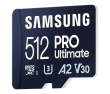 Samsung Memory card microSD MB-MY512SB/WW Pro Ultimate 512GB + reader