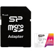 CARD Micro 64GB Silicon Power UHS-1 Elite/CL.10 ink.AdNEU