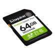 Kingston Select Plus | 64 GB | SD | Flash memory class Class 10, UHS-I, U1/U3, Video Class 10/30