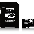 CARD Micro 16GB Silicon Power SDHC CL.10 inkl. Adapter