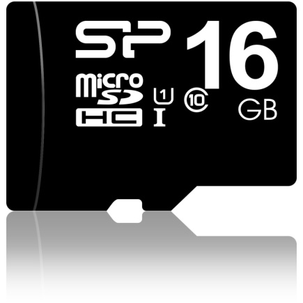 CARD Micro 16GB Silicon Power SDHC CL.10 inkl. Adapter