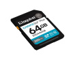 Kingston Memory card SD 64GB Canvas Go Plus 200/100 MB/s C10 U3 V30
