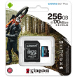 CARD 256GB Kingston Canvas Go! Plus microXC 170MB/s +Adapter
