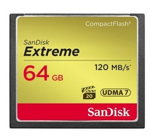 CF CompactFlash 64GB SanDisk Extreme