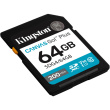 CARD KINGSTON 64GB XC Canvas Go Plus Gen4 200MB/s C10 UHS-I U3 V30