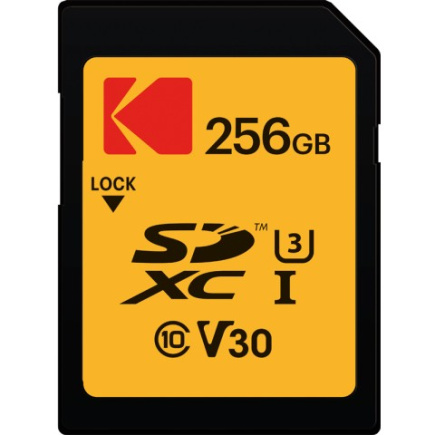 CARD Kodak 256GB UHS-I U3 V30 Ultra