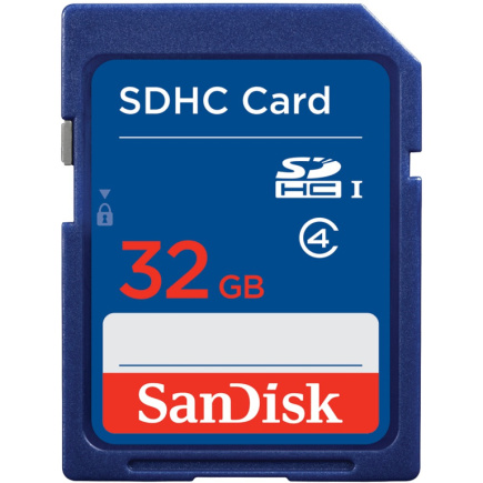 CARD SDHC 32GB Sandisk C4