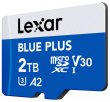 Lexar Memory card microSD 2TB C10 A2 U3 V30 170MB/s Blue Plus
