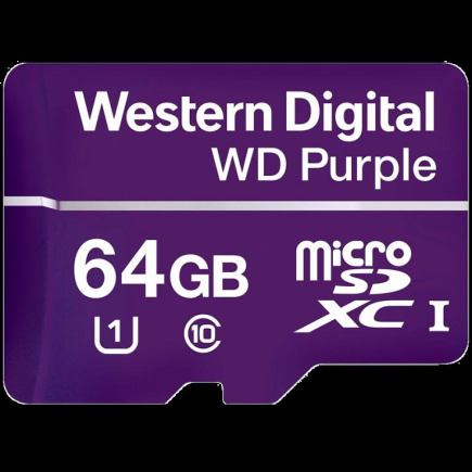 CSDCARD WD Purple (MICROSD, 64GB)