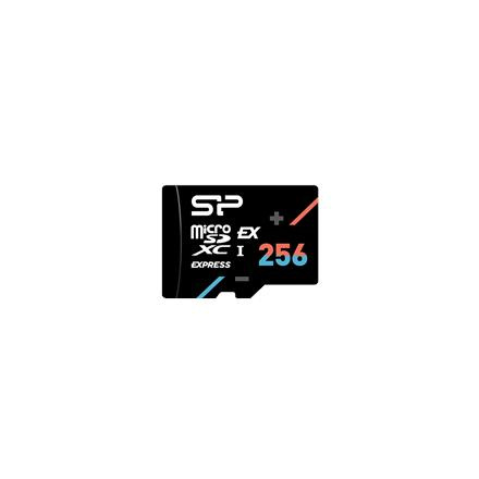 Silicon Power Hypera microSDXC Express Card | 256 GB | microSDXC | Flash memory class Class10, UHS-I U3, V30, A1