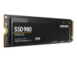  Samsung 980 MZ-V8V250BW SSD 250 GB - M.2 2280 - PCI Express 3.0 x4 (NVMe) - Write 1300 MB/s, Read 2900 MB/s  - SLC cache - 150TBW 5YW
