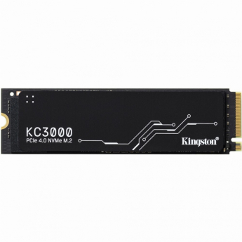 Kingston KC3000 - SSD - 2048 GB - internal - M.2 2280 - PCIe 4.0 (NVMe) - 7000 MBps (read) / 7000 MBps (write) 1000K IOPS 1.6PBW 5YW