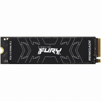 Kingston FURY Renegade - SSD - 1 TB SSD - internal - M.2 2280 - PCIe 4.0 x4 (NVMe) - integrated heatsink - 7.300MB/s read, 6.000MB/s write, 5 Years Warranty