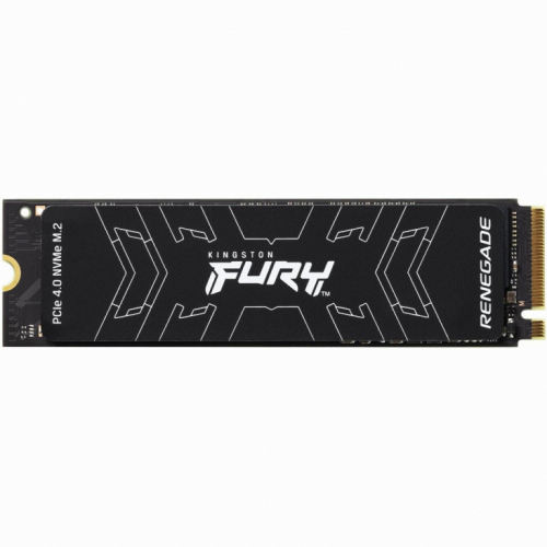 Kingston FURY Renegade - SSD - 1 TB + 1 TB SSD - internal - M.2 2280 - PCIe 4.0 x4 (NVMe) - integrated heatsink - 7.300MB/s read, 6.000MB/s write, 5 Years Warranty