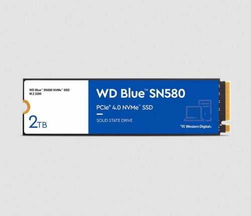 Western Digital Blue SN580 M.2 2 TB PCI Express 4.0 TLC NVMe DIAWESSSD0152