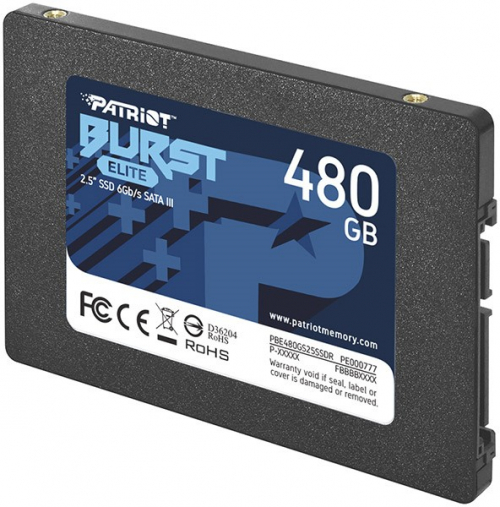 Patriot SSD 480GB Burst Elite 450/320MB/s SATA III 2.