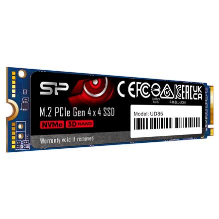 Silicon Power | SSD | UD85 | 1000 GB | SSD form factor M.2 2280 | SSD interface PCIe Gen4x4 | Read speed 3600 MB/s | Write speed 2800 MB/s SP01KGBP44UD8505