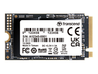 TRANSCEND 256GB M.2 2242 PCIe Gen4x4 NVMe 3D TLC DRAM-less