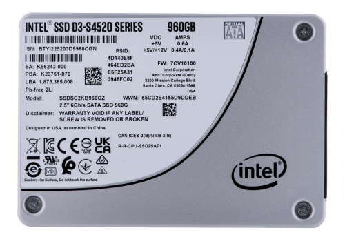 SSD Solidigm (Intel) S4520 960GB SATA 2.5