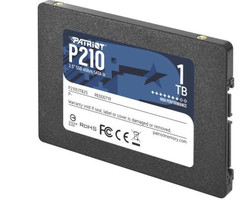 Patriot SSD 1TB P210 520/430 MB /s SATA III 2.5